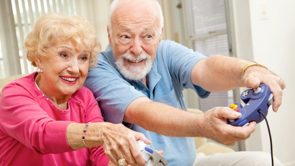 social engagement through video games for seniors